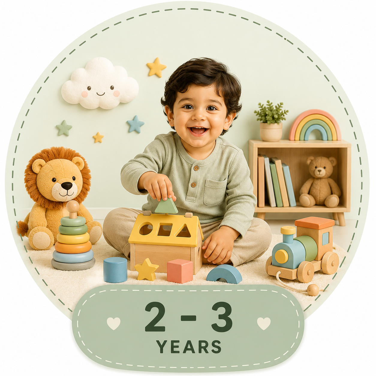 2 to 3 years