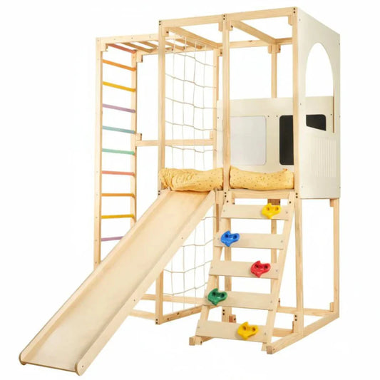 Curious Cub Playloft + Junglegym