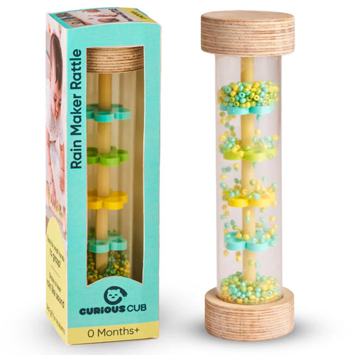 Curious Cub Rainmaker Rattle