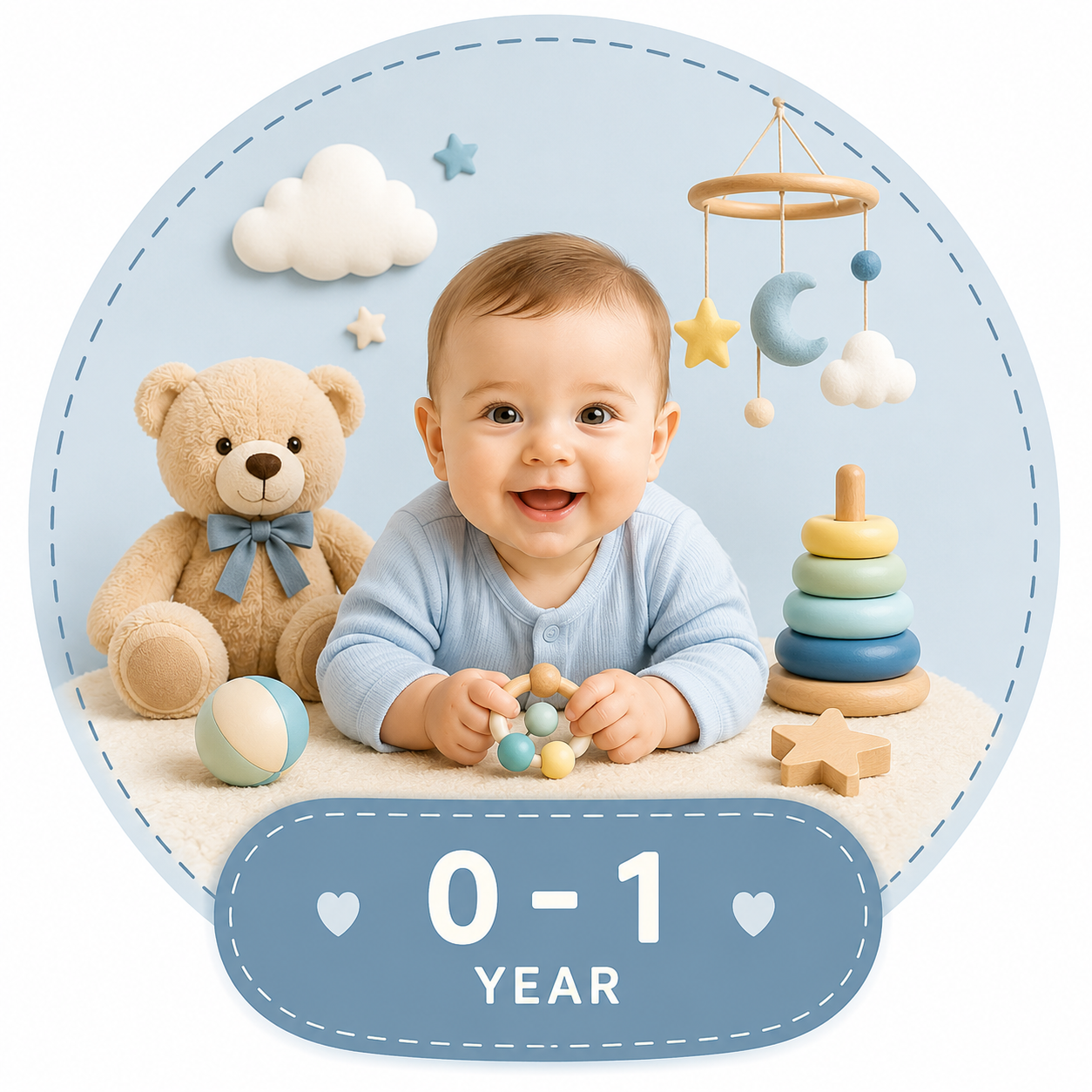 0 to 1 year