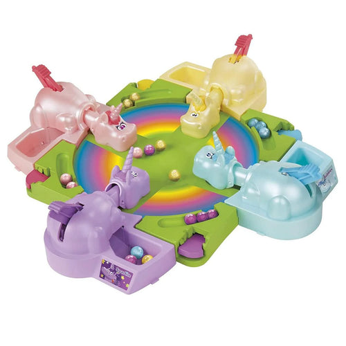 Hasbro Gaming Hungry Hungry Hippos Unicorn Edition Board Game